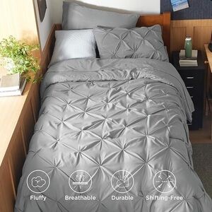 Bedsure Twin XL Grey Comforter